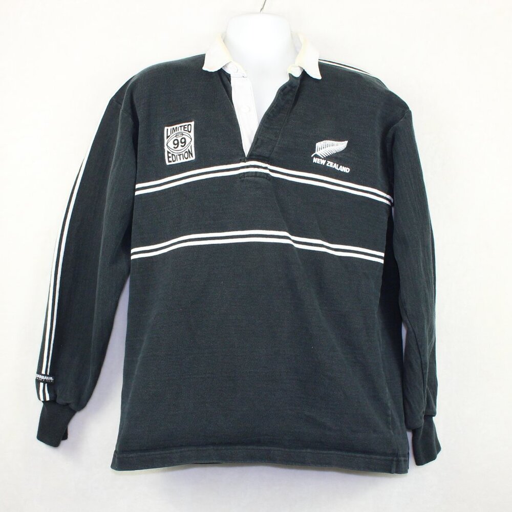 Vintage Barbarian Limited Edition 99 New Zealand Ruby Long Sleeve Jersey (XL)